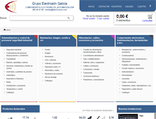 Tablet Screenshot of electroson.com