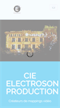 Mobile Screenshot of electroson.fr